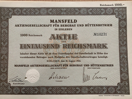 Mansfeld bergbau - ag,