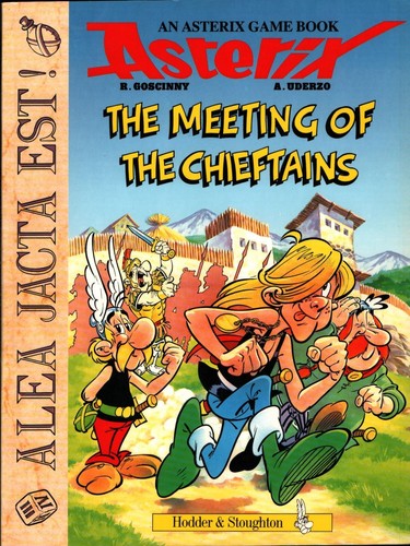 Asterix game book - game,