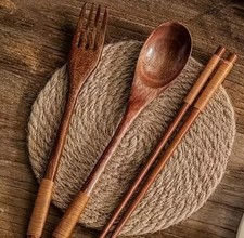 Holz Besteck Japanische