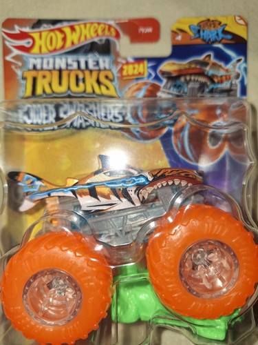 Tiger shark monster trucks - tiger,