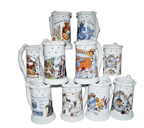 Bierkrug mit löchern 10 - bierkrug,