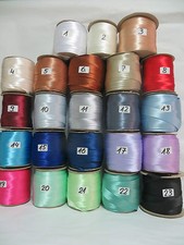 5 m Satin, Atlas Schrägband , Breite  25 mm ,gefalzt,     (1)