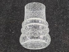 Vintage Glas Vase Crackle Glas