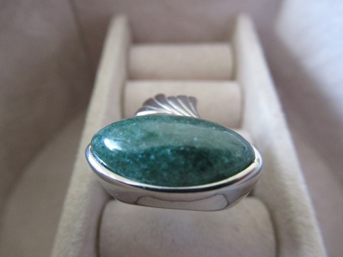 Grüner aventurin ring - grüner,