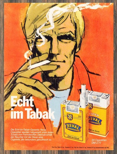 Reval reklame werbeanzeige - reval,