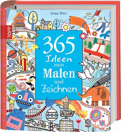 365 ideen zum malen - malen, und