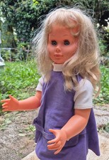 SEBINO Puppe blond 62 cm mit