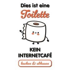 Aufkleber Toilettendeckel