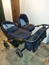 Zwillings Kinderwagen - Jumana Gold - Guter Zustand - Gebraucht - gute Qualität