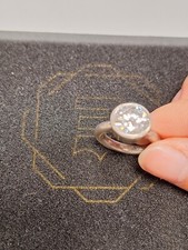 Extravaganter Damen Ring Silber 925 - Verlobung, Sterlingsilber mit Zirkon, 