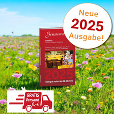 NEU! 2025er-Ausgabe Gutscheinbuch Genusspunkte Krefeld & Umgebung