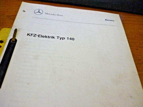 Mercedes benz typ 140 kfz - 140,