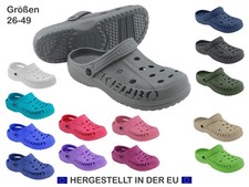 Clogs Gartenschuhe Badeschuhe Pantoletten Hausschuh Freizeit Praxis Gr26-49/1801