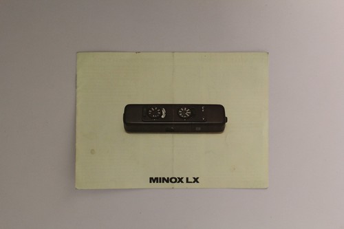 Minox bedienungsanleitung - minox, lx