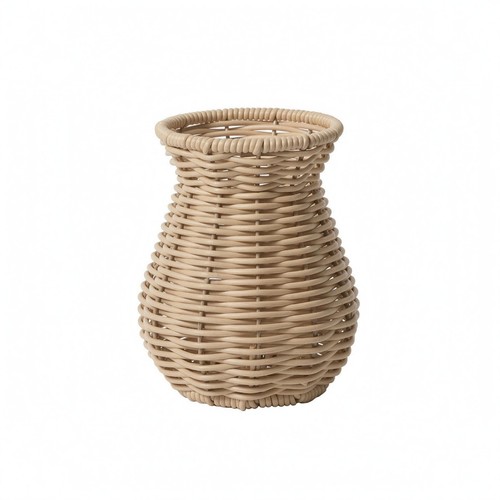 Kunstmaterial-Rattan-Vase