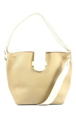 CARPISA Schultertasche Mittel Damen Tasche creme Casual-Look