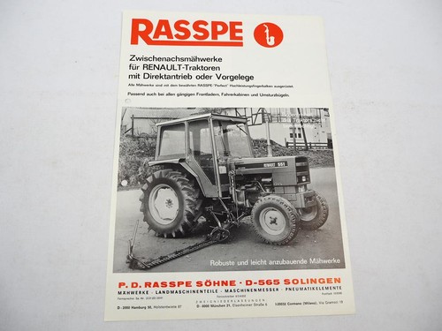 Original prospekt rasspe - original,
