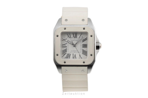 Cartier santos 100 - cartier, white