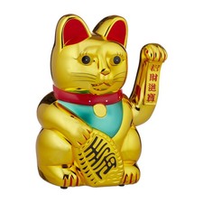 Winkekatze gold Maneki Neko