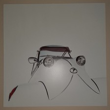 Foto vom Messerschmitt Kabinenroller ca. 50 x 50 cm (Kalenderblatt)