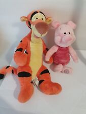Disney Store Plüschtier Tigger Und Ferkel aus Winnie the Pooh Groß Top