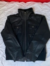 vintage lederjacke XL just for