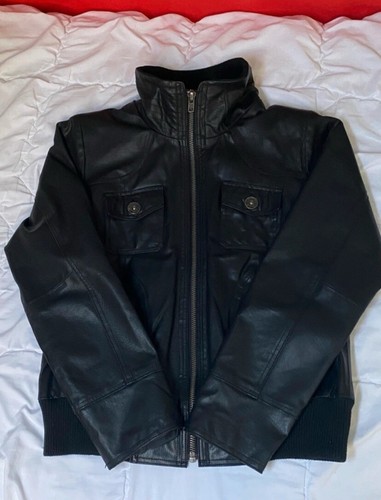 Vintage lederjacke just - lederjacke, xl