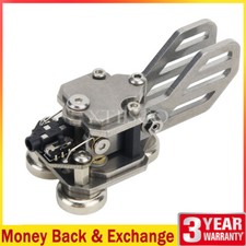Stainless Steel CW Morse Key Portable Telegraph Key Paddle Key Magnetic Base