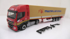 Herpa 1:87 - Iveco Stralis XP Planen-Sattelzug "Multipli Arcese" (I) - J4L