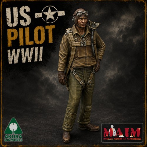 Pilot wwii 1 32 - us, 1:32
