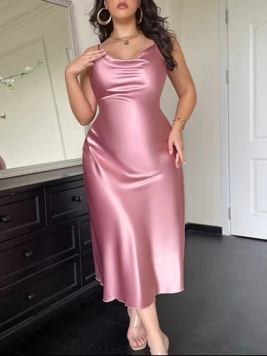 Damen satin negligé - damen,
