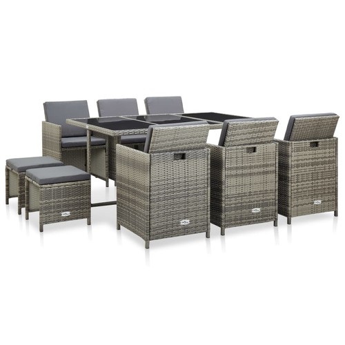 Poly rattan sitzgarnitur - poly,