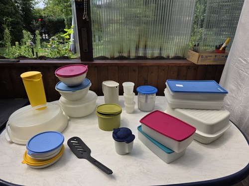Tupperware konvolut mehrfarbig - tupperware,