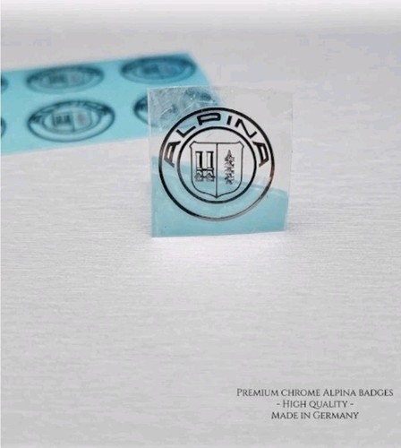 Alpina logo 15mm emblem - logo,