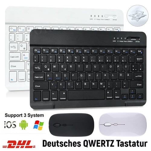 Qwertz bluetooth tastatur für - tastatur,