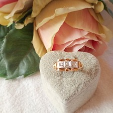 Ring 585 er Gold mit Diamanten