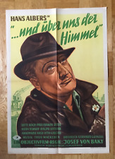 ...und über uns der Himmel (Kleinplakat '47) - Hans Albers