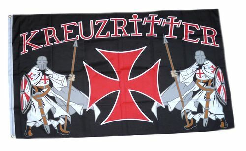 Fahne flagge kreuzritter - fahne,