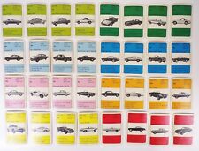 Altes Auto Quartettspiel