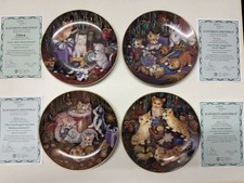 4 Wandteller Kahla Porzellan