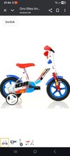 Dino Bikes 108 Sport 10 Zoll Blau Kinderfahrrad Stützräder Kleinkinder