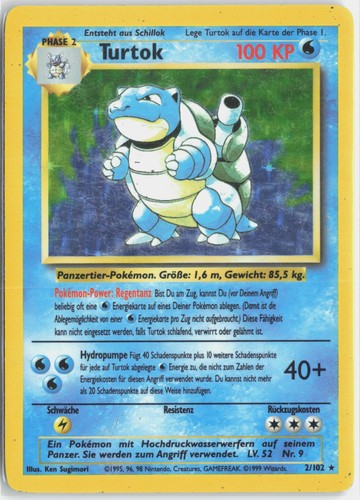 Pokemon turtok grundset - turtok, 2
