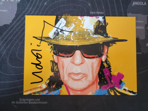 Autogramm udo lindenberg - autogramm,
