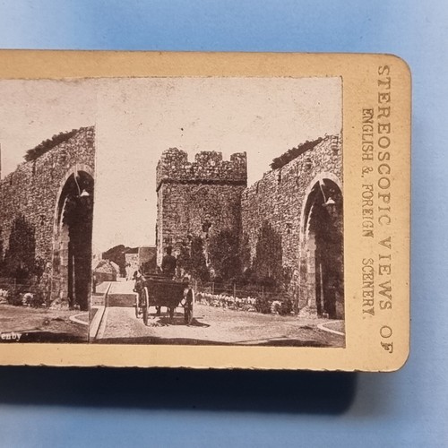 Tenby pembrokeshire stereoview - tenby,
