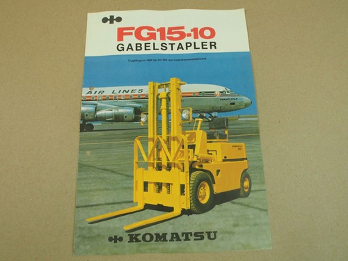 Prospekt komatsu fg15 - prospekt,