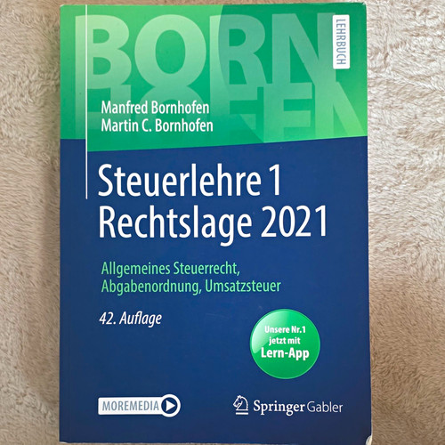 Steuerlehre rechtslage 2021 - steuerlehre,