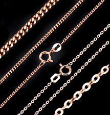 Silberkette 925/- Rosegold