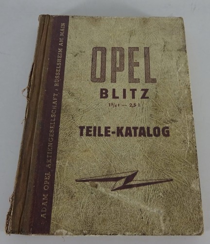 Teilekatalog opel blitz 75 - teilekatalog,