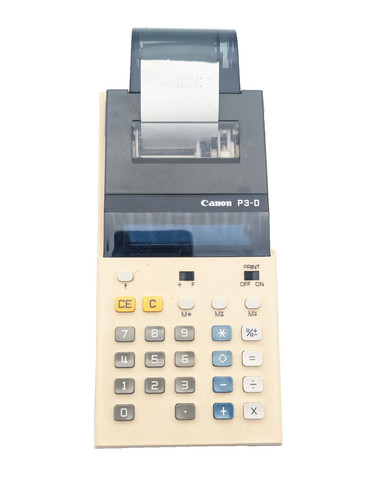 Canon tischrechner - p3-d,