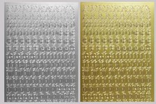 Aufkleber Buchstaben / Zahlen